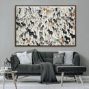 Wild Horse Stampede Wall Art Canvas Print – Monochrome by MyGreatCanvas | Canvas Wall Art Prints | Photo Prints & Wall Decor