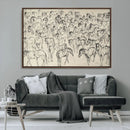 Wild Horse Stampede Wall Art Canvas Print – Monochrome by MyGreatCanvas | Canvas Wall Art Prints | Photo Prints & Wall Decor