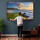 Pebble Beach Golf Links Wall Art Canvas Print – Iconic