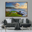 Pebble Beach Golf Links Wall Art Canvas Print – Iconic by MyGreatCanvas | Canvas Wall Art Prints | Photo Prints & Wall Decor