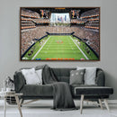 Chicago Bears Soldiers Field Wall Art Canvas Print – Framed
