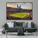 Chicago Bears Soldiers Field Wall Art Canvas Print – Framed