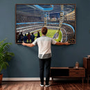 Chicago Dome Stadium Wall Art Canvas Print – Framed Modern