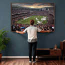 Chicago Bears Soldiers Field Wall Art Canvas Print – Framed