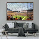 Cleveland Browns Stadium Wall Art Canvas Print – Framed NFL