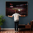 William Brice Stadium Wall Art Print – Baseball Game Room
