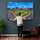 Wrigley Field Baseball Stadium Canvas Wall Art – Packed