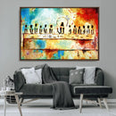Abstract Last Supper Wall Art Canvas Print – Apostles by MyGreatCanvas | Canvas Wall Art Prints | Photo Prints & Wall Decor