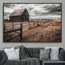 Rustic Weathered Barn Wall Art Canvas Print by MyGreatCanvas | Canvas Wall Art Prints | Photo Prints & Wall Decor