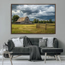 Rustic Stormy Barn Wall Art Canvas Print, Moody Country Farm by MyGreatCanvas | Canvas Wall Art Prints | Photo Prints & Wall Decor
