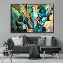 Vivid Underwater Coral Reef Wall Art Canvas Print, by MyGreatCanvas | Canvas Wall Art Prints | Photo Prints & Wall Decor