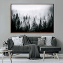 Foggy Pine Forest Canvas Wall Art by MyGreatCanvas | Canvas Wall Art Prints | Photo Prints & Wall Decor