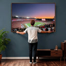 Dooley Stadium Wall Art, Sports Arena Canvas Print, Dooley