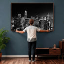 Atlanta Skyline Wall Art Canvas Print, Atlanta Downtown by MyGreatCanvas | Canvas Wall Art Prints | Photo Prints & Wall Decor