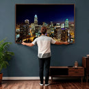 Atlanta Skyline Wall Art Canvas Print – Modern Cityscape by MyGreatCanvas | Canvas Wall Art Prints | Photo Prints & Wall Decor