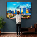 Atlanta Skyline Wall Art Canvas Print, Atlanta Downtown by MyGreatCanvas | Canvas Wall Art Prints | Photo Prints & Wall Decor