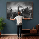 Atlanta Skyline Wall Art Canvas Print, Atlanta Downtown by MyGreatCanvas | Canvas Wall Art Prints | Photo Prints & Wall Decor