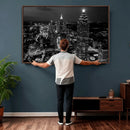 Atlanta Skyline Wall Art Canvas Print, Atlanta Downtown by MyGreatCanvas | Canvas Wall Art Prints | Photo Prints & Wall Decor