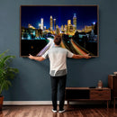 Atlanta Skyline Wall Art Canvas Print, Atlanta Downtown by MyGreatCanvas | Canvas Wall Art Prints | Photo Prints & Wall Decor