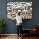 Texas Longhorn Cow Farmhouse Animals Wall Art Canvas Print - by MyGreatCanvas | Canvas Wall Art Prints | Photo Prints & Wall Decor