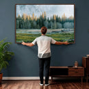 Forest Meadow Wall Art Canvas Print, Pine Tree Landscape by MyGreatCanvas | Canvas Wall Art Prints | Photo Prints & Wall Decor