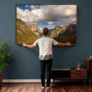 Yosemite Valley River Landscape Wall Art Canvas Print, by MyGreatCanvas | Canvas Wall Art Prints | Photo Prints & Wall Decor