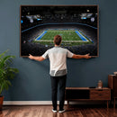 Detroit Lions Stadium Wall Art Canvas Print, Football Field by MyGreatCanvas | Canvas Wall Art Prints | Photo Prints & Wall Decor