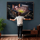 Oklahoma Memorial Stadium - Gaylord Memorial Stadium Wall by MyGreatCanvas | Canvas Wall Art Prints | Photo Prints & Wall Decor