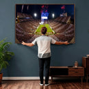 Oklahoma Memorial Stadium Wall Art Canvas Print – Oklahoma by MyGreatCanvas | Canvas Wall Art Prints | Photo Prints & Wall Decor