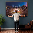Oklahoma Memorial Stadium Wall Art Canvas Print – Oklahoma by MyGreatCanvas | Canvas Wall Art Prints | Photo Prints & Wall Decor