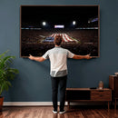 Oklahoma Memorial Stadium Wall Art Canvas Print – Oklahoma