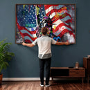 USA Statue of Liberty Graffiti Street Art Wall Art Canvas by MyGreatCanvas | Canvas Wall Art Prints | Photo Prints & Wall Decor