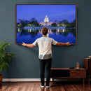 Washington White House Skyline Wall Art Canvas Print – by MyGreatCanvas | Canvas Wall Art Prints | Photo Prints & Wall Decor