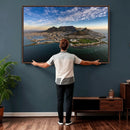 Cape Town Wall Art Canvas Print – Table Mountain Coastal by MyGreatCanvas | Canvas Wall Art Prints | Photo Prints & Wall Decor