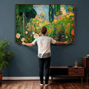 Gustav Klimt Boho Mountain Landscape Large Wall Art, by MyGreatCanvas | Canvas Wall Art Prints | Photo Prints & Wall Decor