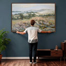 Katie Staples Hillside Canvas Wall Art — Coastal Wildflower by MyGreatCanvas | Canvas Wall Art Prints | Photo Prints & Wall Decor