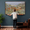 Childe Hassam Celia Thaxter Garden Canvas — 1890 American by MyGreatCanvas | Canvas Wall Art Prints | Photo Prints & Wall Decor
