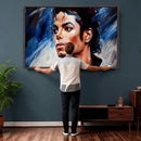 Abstract Michael Jackson Photo Wall Art Canvas Print by MyGreatCanvas | Canvas Wall Art Prints | Photo Prints & Wall Decor