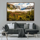 Half Dome Yosemite Canvas Wall Art – Majestic Triptych