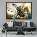 Vintage Airplane Canvas Print by MyGreatCanvas | Canvas Wall Art Prints | Photo Prints & Wall Decor