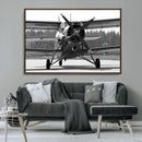 Wall Art Old War Plane Canvas Print by MyGreatCanvas | Canvas Wall Art Prints | Photo Prints & Wall Decor