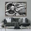 Vintage Antique Airplane Wall Art Canvas Print by MyGreatCanvas | Canvas Wall Art Prints | Photo Prints & Wall Decor