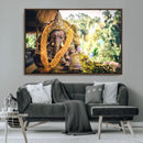 Hinduism Statue Wall Art Canvas Print