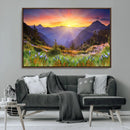 Mountain and Spring Wall Art Canvas Print by MyGreatCanvas | Canvas Wall Art Prints | Photo Prints & Wall Decor