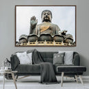 Buddha Statue Wall Art Canvas Print