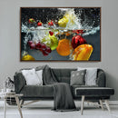 Kithen Vegetables World Wall Art Canvas Print