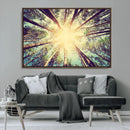 Tree and Sunshine Canvas Print