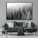 Big Foggy Forest and Misty Trees Forest Wall Art Canvas by MyGreatCanvas | Canvas Wall Art Prints | Photo Prints & Wall Decor