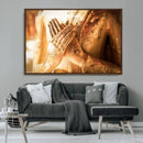 Buddha Statue Hands Wall Art Canvas Print by MyGreatCanvas | Canvas Wall Art Prints | Photo Prints & Wall Decor