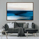 Dark Blue Abstract Wall Art Canvas Print by MyGreatCanvas | Canvas Wall Art Prints | Photo Prints & Wall Decor